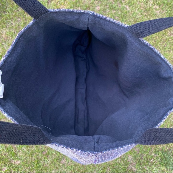 Linda Picken Tapestry Tote Bag w. Jack Russel Terrier Design Very Sweet Face - Picture 4 of 8